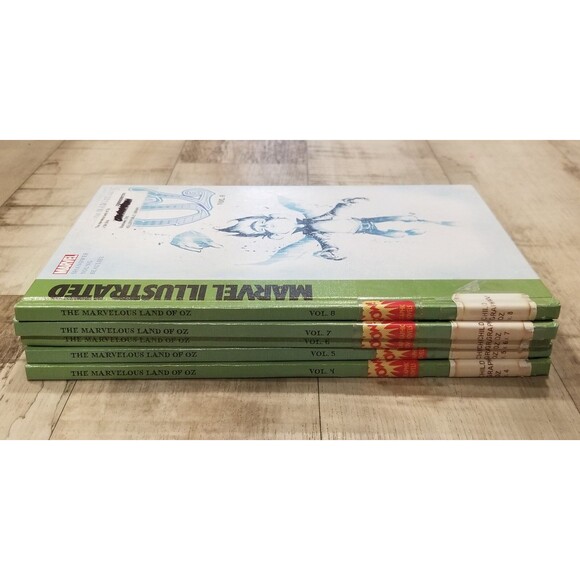 THE MARVELOUS LAND OF OZ Lot Of 5 (4, 5, 6, 7, 8) HC Marvel Comics Shanower - Picture 3 of 3